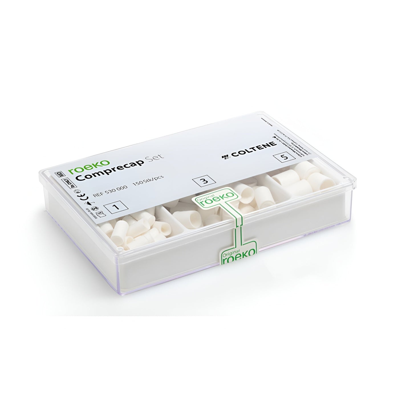 Retraction Caps Comprecap Set, Assorted 150 /Pk #530000