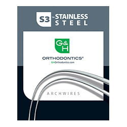 S304™ Stainless Steel Ortho Wires Round Trueform™ I 25/Pk (ROTH&MBT Compatible)