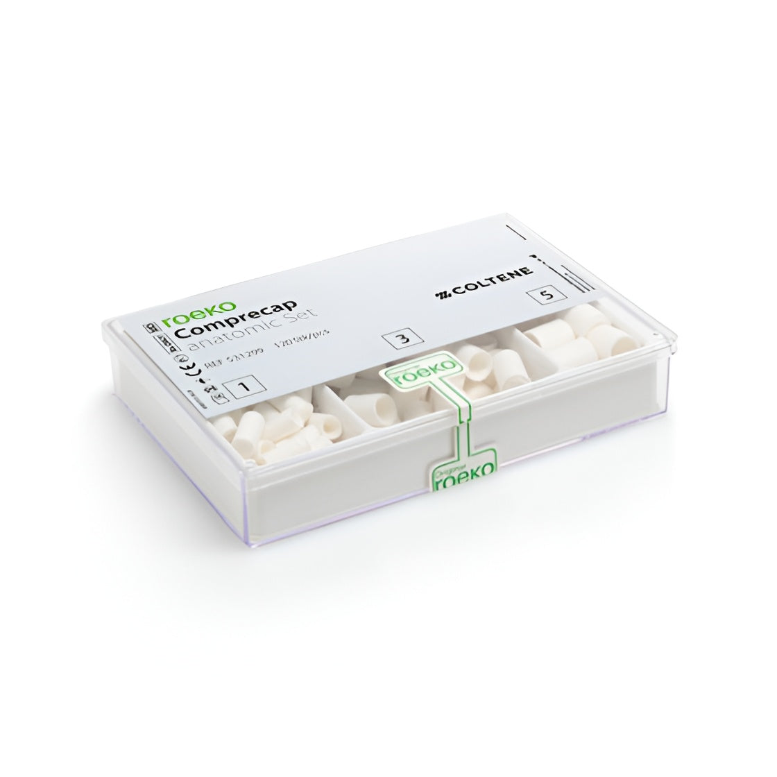 Retraction Caps Comprecap Anatomic Set, 120 /Pk #531299