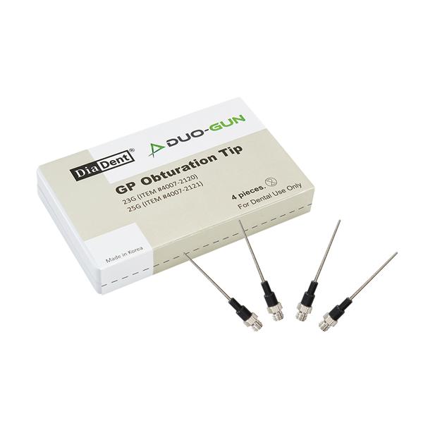 DiaDent- Duo-Gun GP Obturation Tips 4/Pk #4007-2120 4007-2121