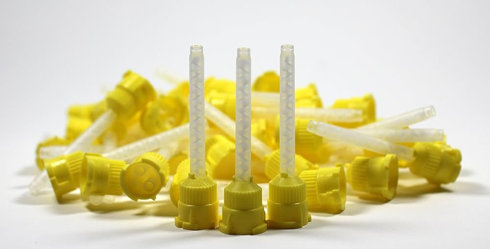 (Buy 10 Get $50 Gift Card) HP 1:1 VPS Mixing Tips 50/Bag Heavy Body - Light body-DuoDent