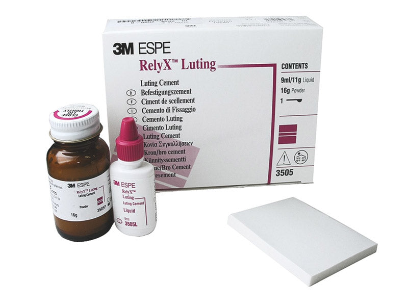 Relyx Luting Intro Kit 16g Powder, 9ml Liquid #3505 Glass Ionomer Permanent Cement