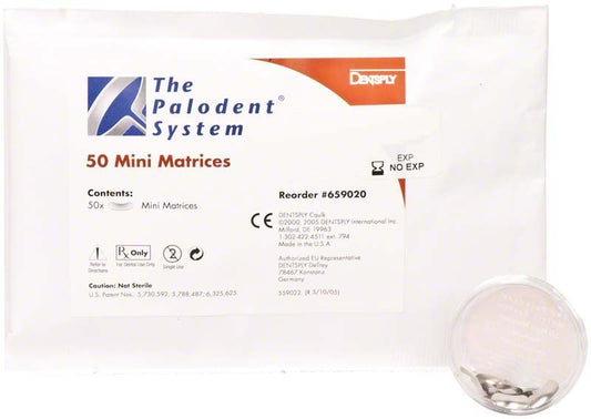 Palodent Mini Matrices Refill 50/Pk (659020)