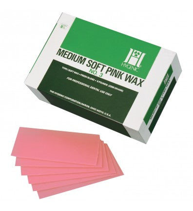 Medium Soft Wax Materials  No 3 , Pink  Base Plate Wax,