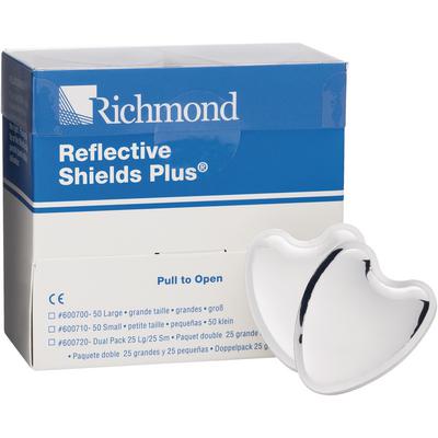 Richmond -Reflective Shields Plus #600720 Dual Pack 25/L 25/S 50/pk (Cotton Rolls)