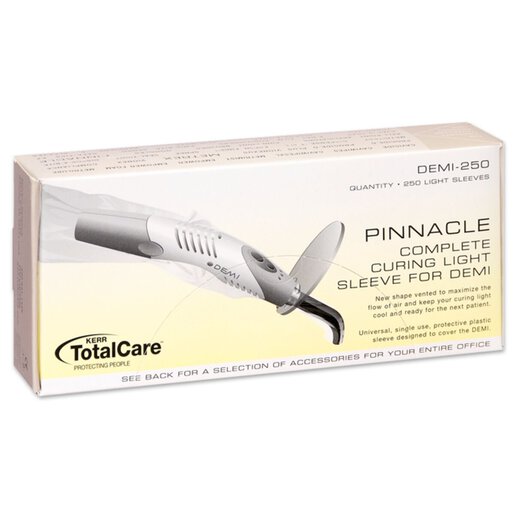 Pinnacle, Curing Light Sleeve, 250/Box #DEMI-250