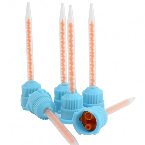 10:1 Blue & Orange Temporary Crown Integrity- Protemp -Luxatemp  Mixing Tips 50/Pkg