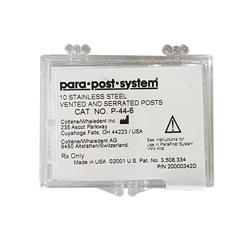 ParaPost P44 Stainless Steel Vented Post/Serrated  10/pk