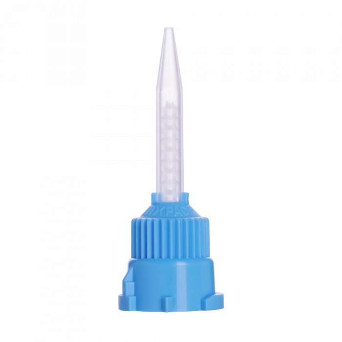 Mixing Tips - C&B 1:1 Light Blue T-Style Short 20/Pk-Voco Compatible , DuoDent