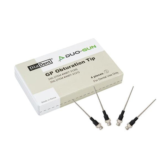 DiaDent- Duo-Gun GP Obturation Tips 4/Pk #4007-2120 4007-2121