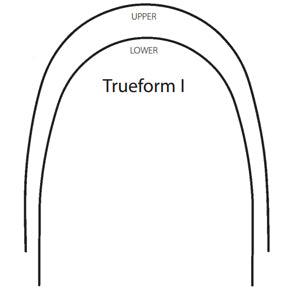 G4™ Nickel Titanium,  NITI Rectangular Wires Trueform Shape Bulk Pack 25/Box