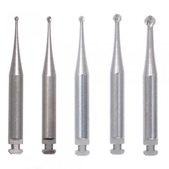 Right Angle Slow Speed RA Latch Type Round Carbide Burs , 10/PK