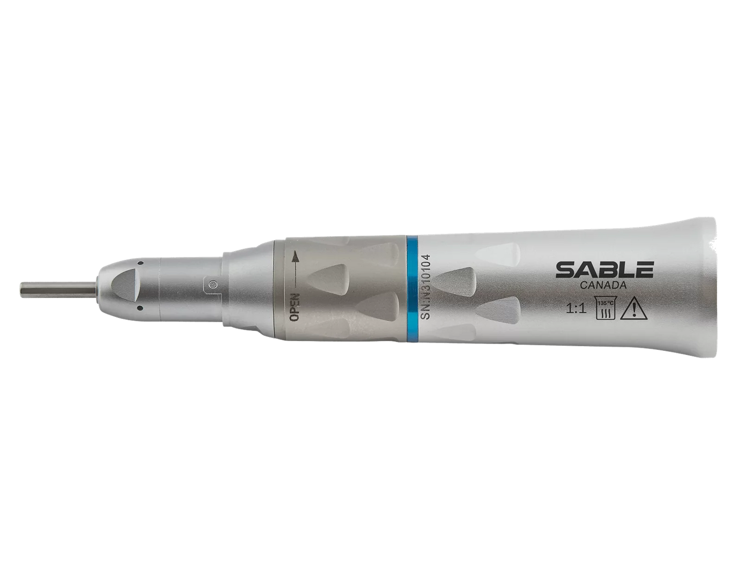 Sable E-Type 1:1 Straight Handpiece Nosecone, NSK Compatible , Lab Burs