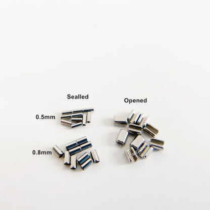 Orthodontic Crimpable Split Mini Stops 10/Pk