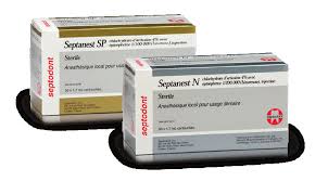 Septanest SP/ Septanest N ,Articaine 4% 50/Box, Septodont #99145